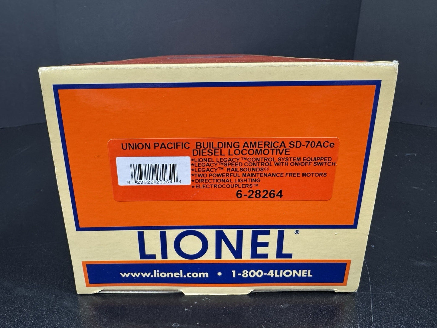 Lionel LEGACY 6-28264 Union Pacific UP flag SD70ACe diesel engine #8348 EX15