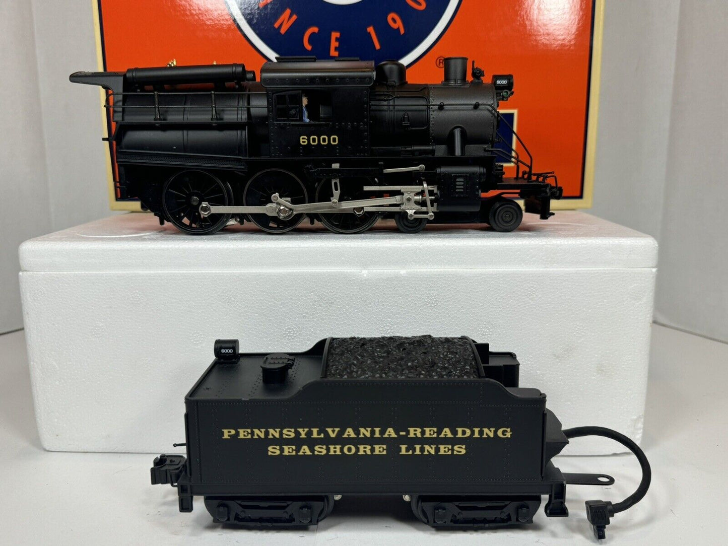 Lionel 6-28756 TMCC Pennsylvania Reading PRSL Camelback Steam loco #6000 EX