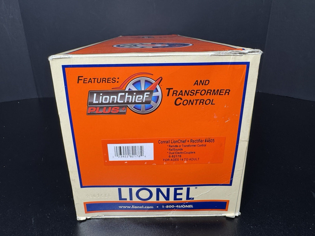 Lionel 6-82178 LionChief+ Conrail CR E-33 Rectifier electric engine #4605 LNIB13