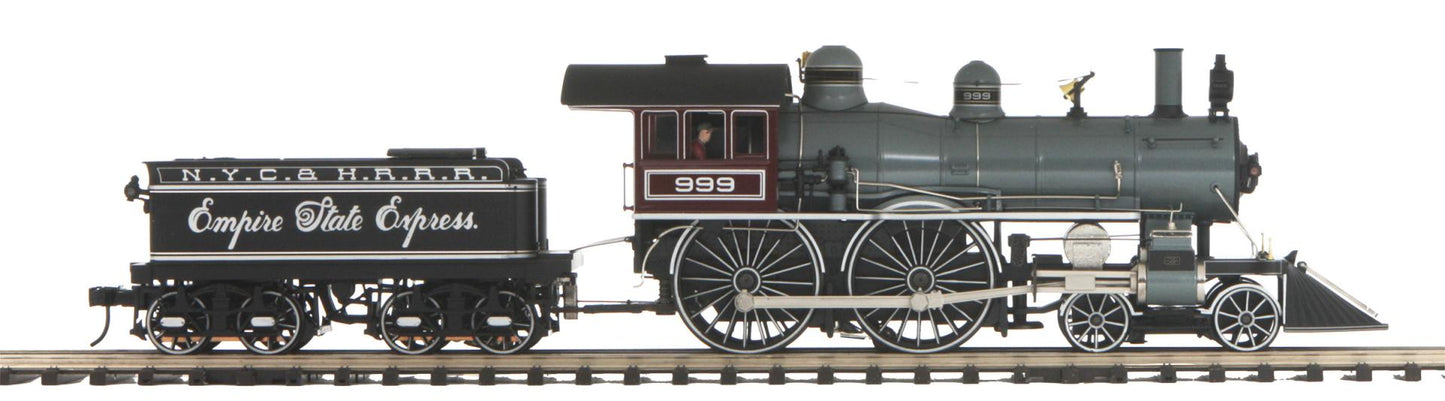 MTH 20-30100-1 NYC Empire State Express 4-4-0 American steam engine #999 NEW