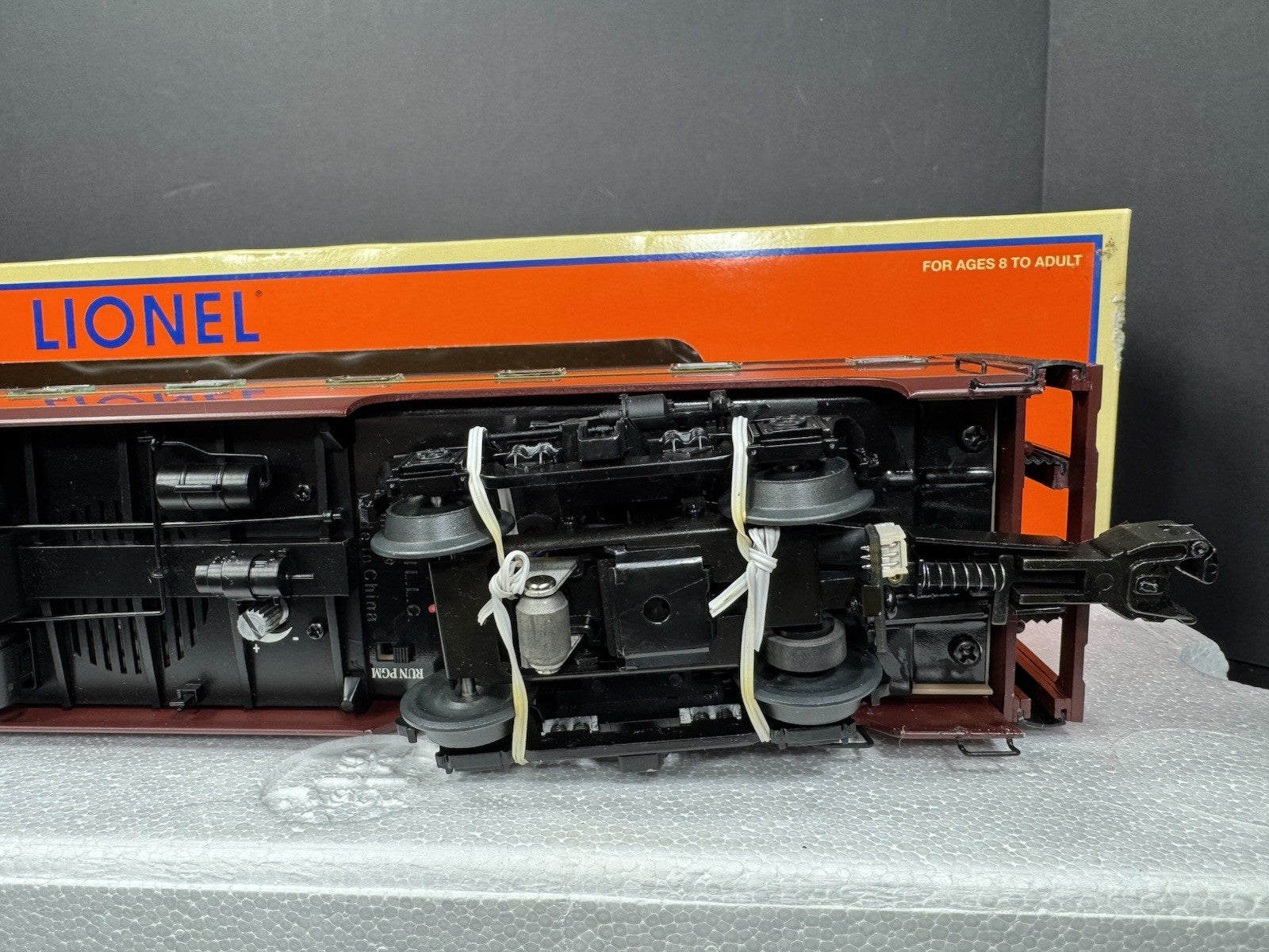 Lionel 6-25423 Pennsylvania PRR 18" aluminum StationSounds diner car #4507 LNIB12