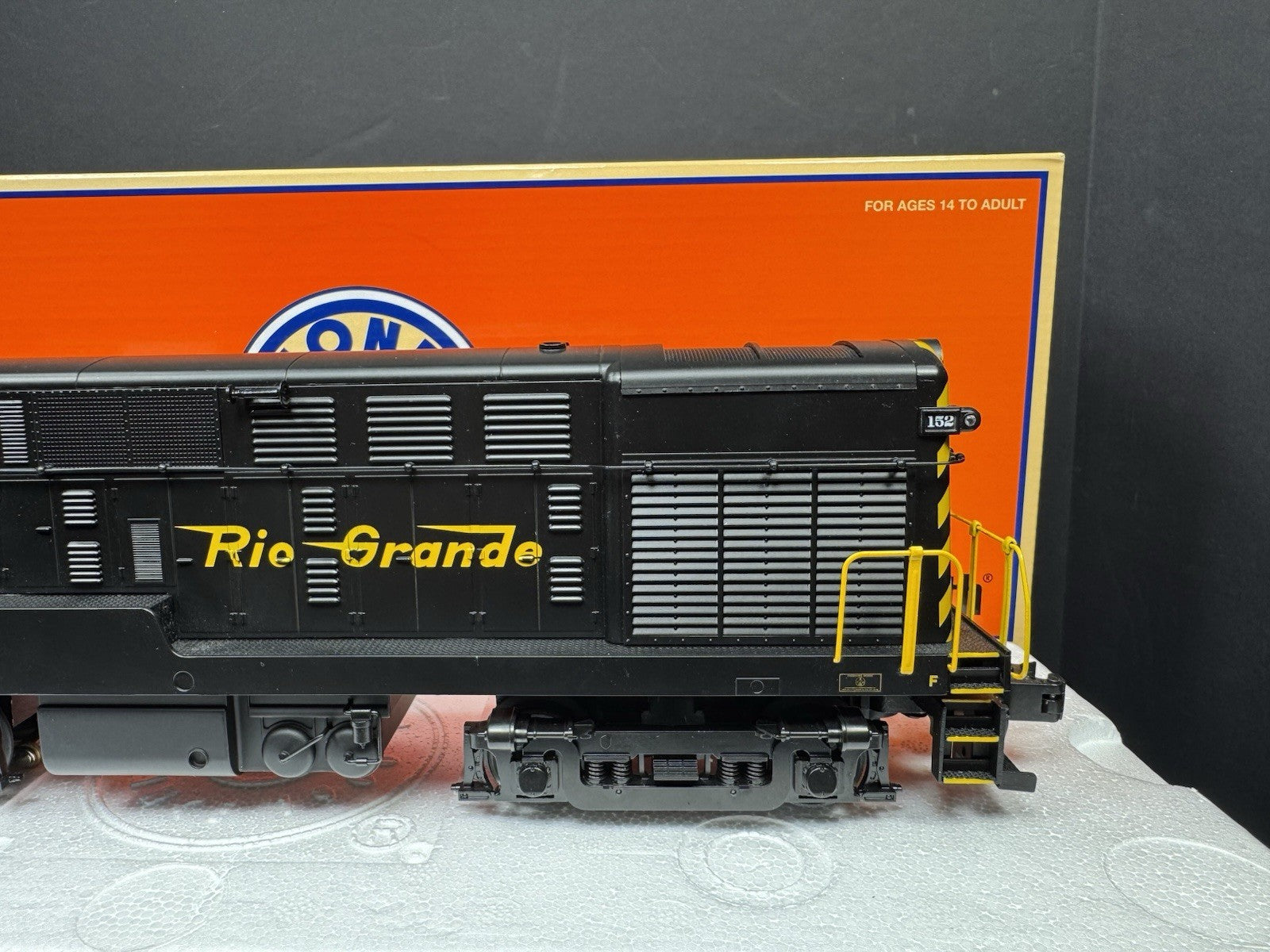 Lionel LEGACY 2333272 Rio Grande H15-44 diesel engine #152 LNIB8