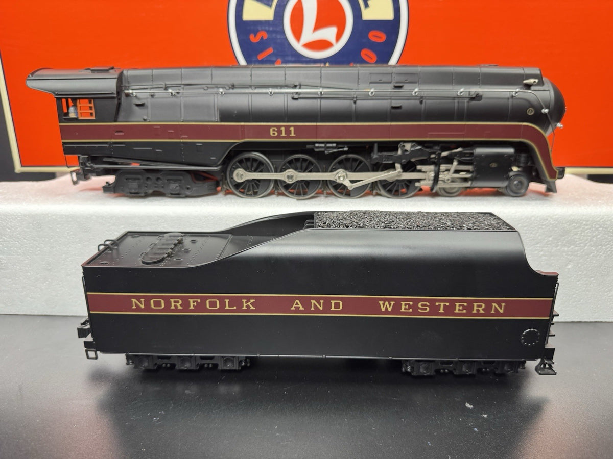 Lionel 6-38095 TMCC Norfolk & Western N&W J-Class steam engine #611 LNIB11