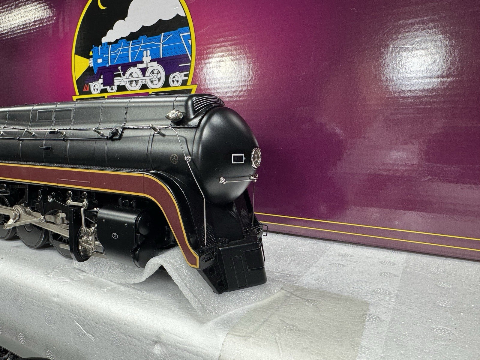 MTH 20-3947-1 Norfolk & Western N&W 4-8-4 J-class steam engine #611 PS3 LNIB10