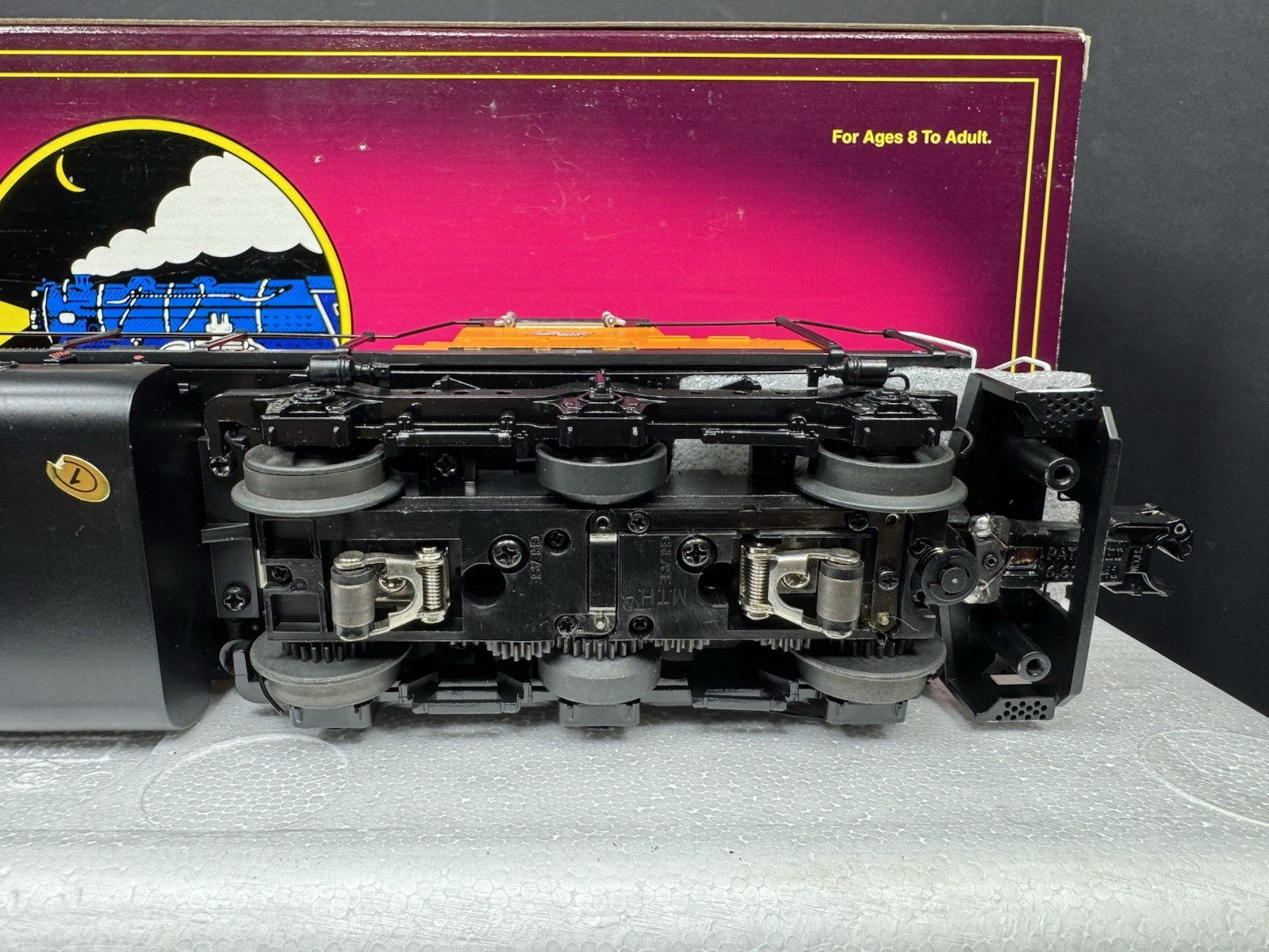 MTH 20-2668-1 Milwaukee Road SD40-2 diesel engine #175 PS2 BCR LNIB11