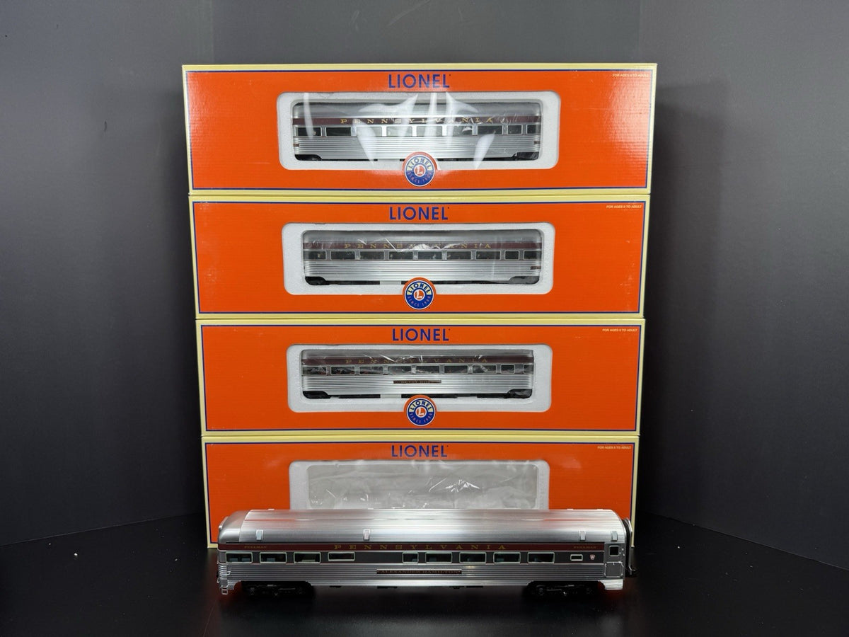 Lionel 6-25450 PRR Congressional 18" aluminum passenger 4-car set LNIB0