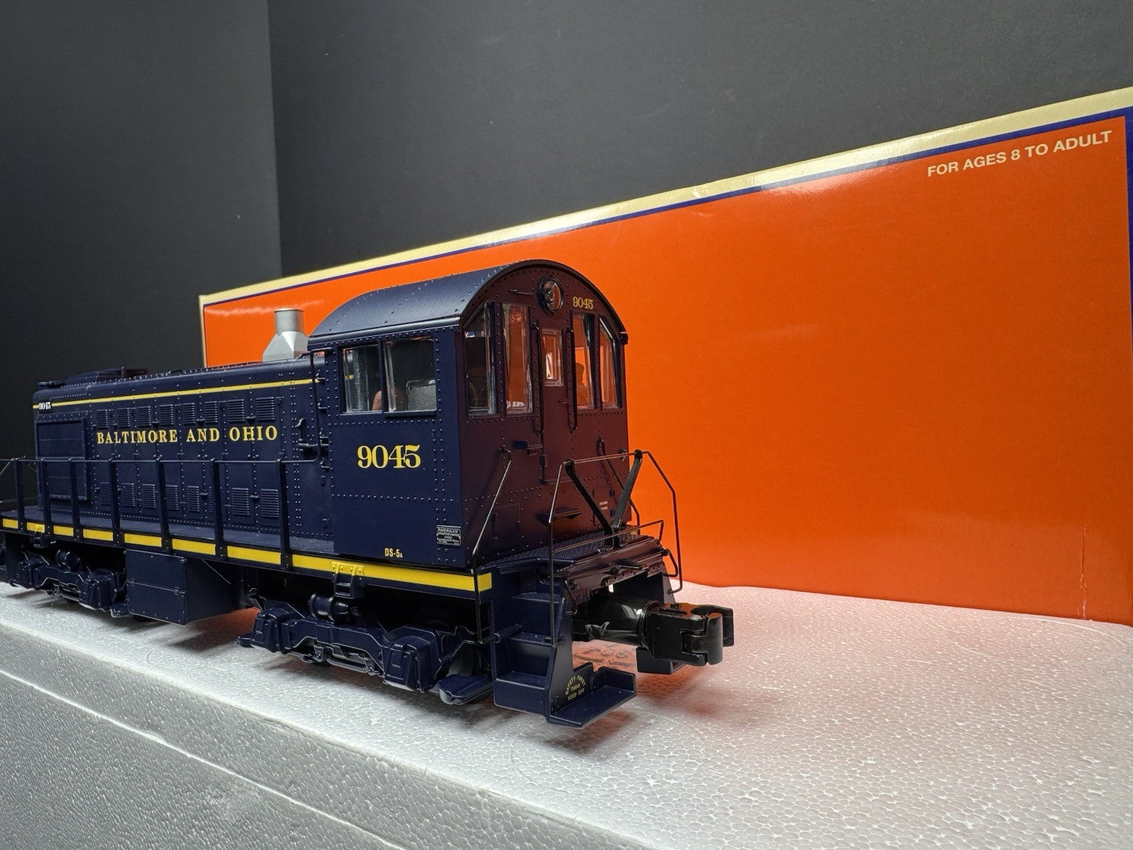 Lionel 6-28539 TMCC Baltimore & Ohio B&O S-2 diesel switcher engine #9045 LNIB3