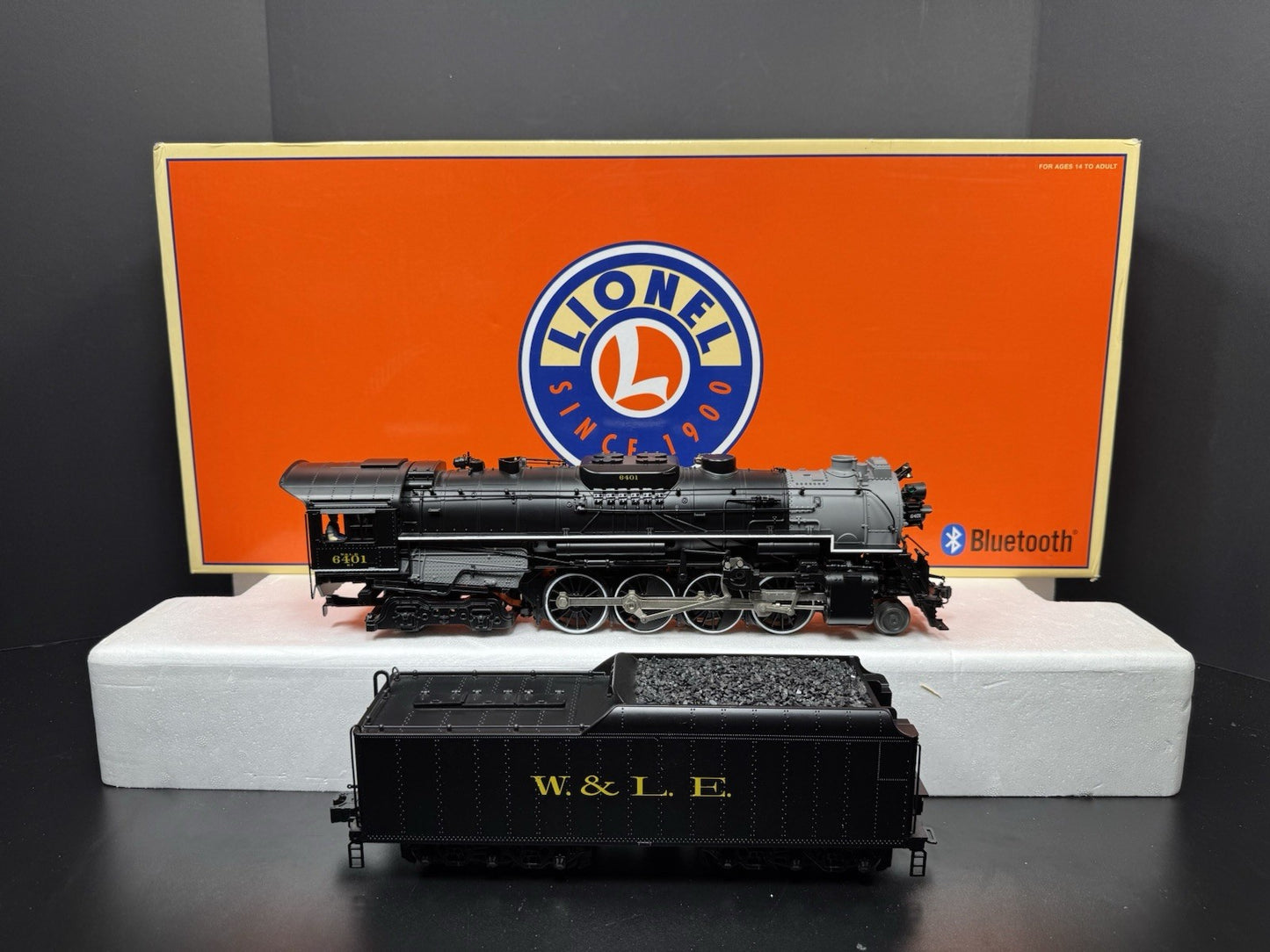 Lionel LEGACY 6-84690 Wheeling & Lake Erie Berkshire steam engine #6401 LNIB6