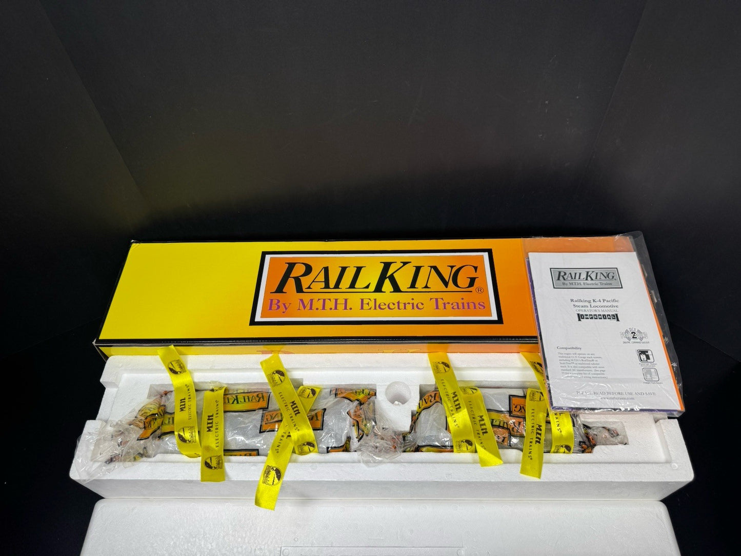 MTH RailKing 30-1550-1E PRR 4-6-2 K-4s Pacific steam engine #3772 PS2 BCR LNIB14