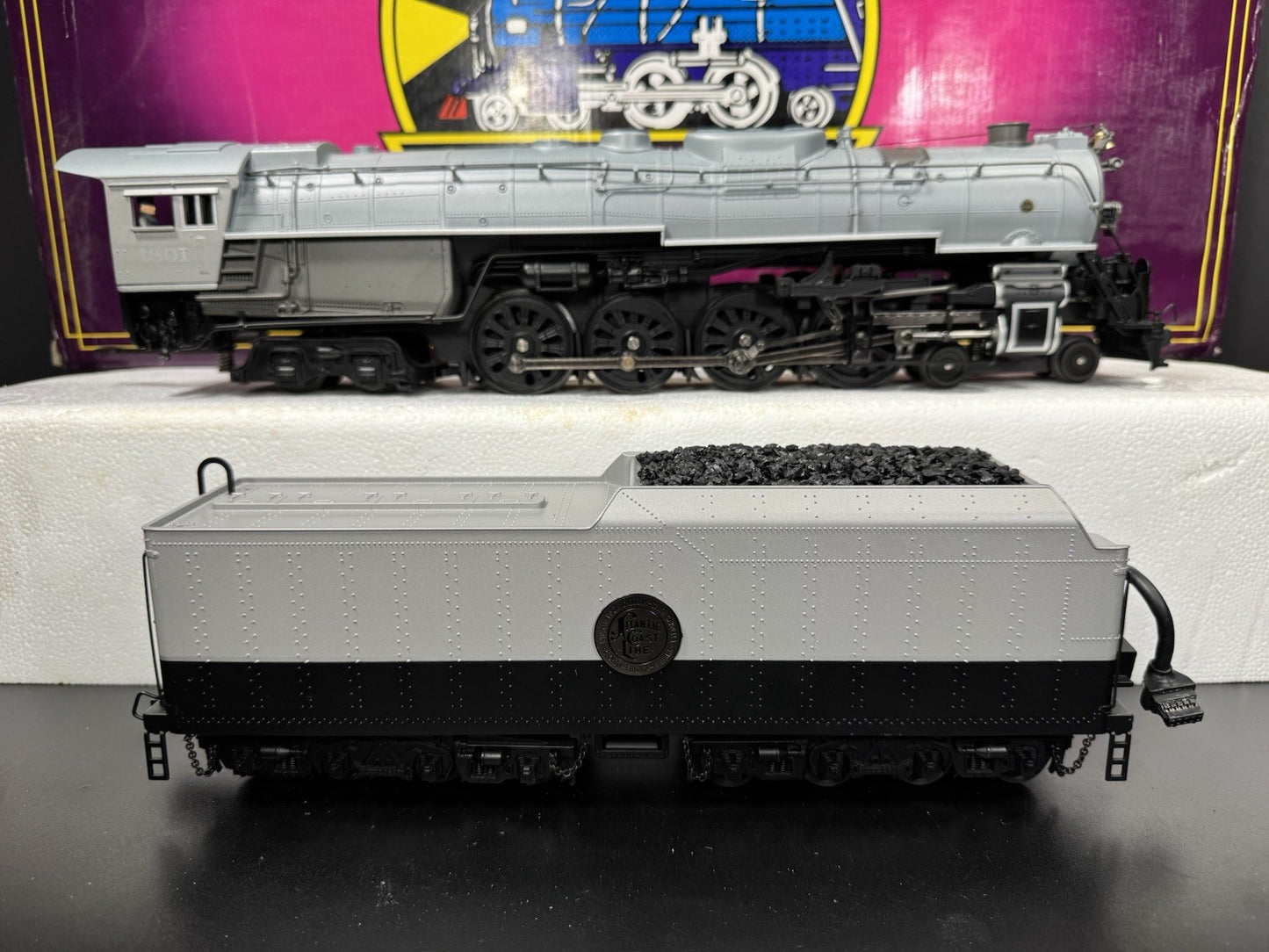 MTH 20-3083-1 Atlantic Coast Line 4-8-4 Northern steam engine #1801 PS2 BCR EX5