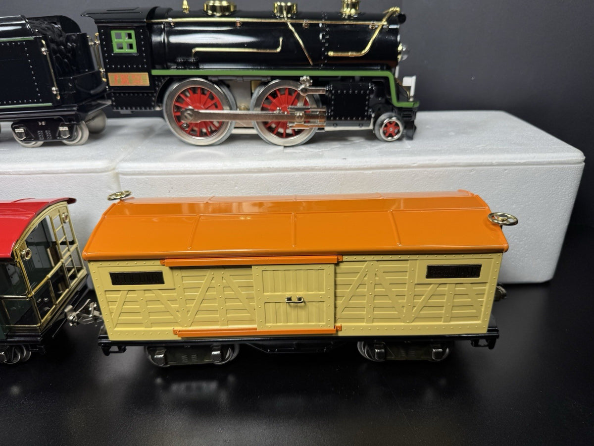 MTH Tinplate 10-1213-1 Std Gauge No. 384E steam freight set PS2 LNIB10