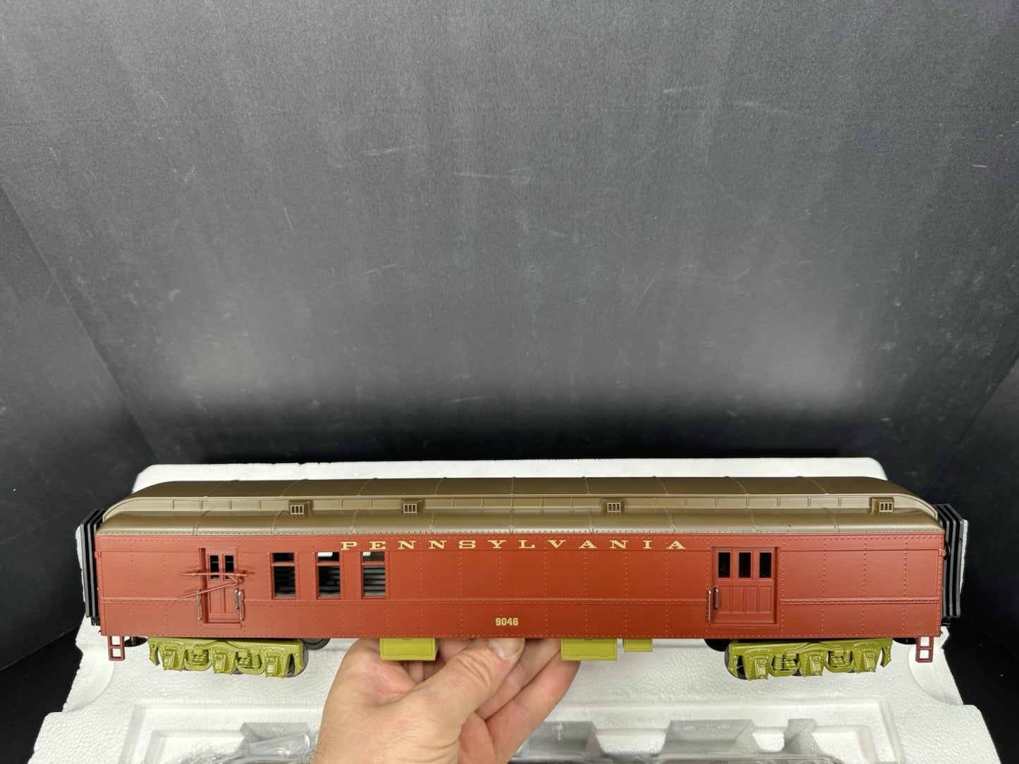 MTH RailKing 30-69064 Pennsylvania PRR 60' Madison passenger 4-car set NIB3