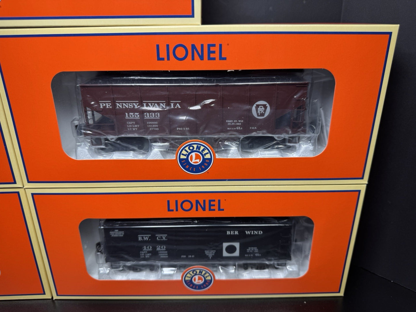 Lionel LEGACY 6-81247 Pennsylvania M1a coal hauler steam set #6755 LNIB18