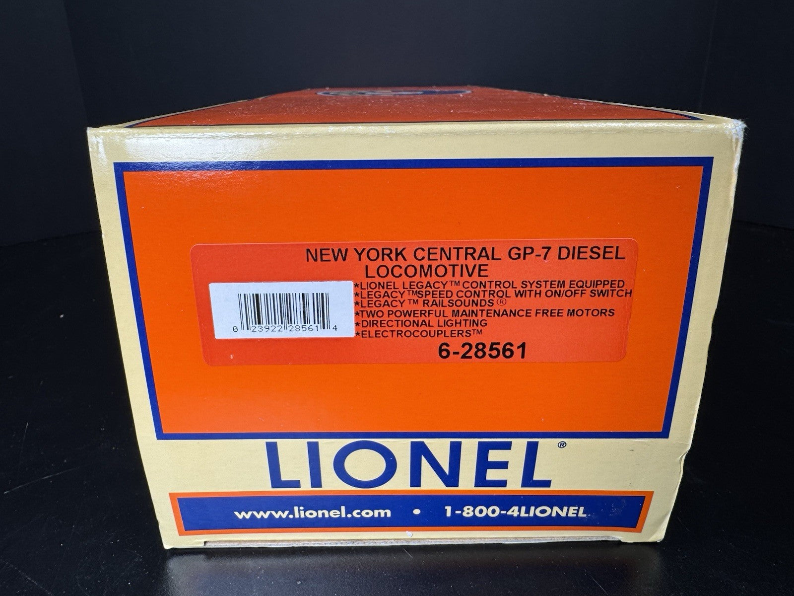 Lionel LEGACY 6-28561 New York Central NYC GP-7 diesel engine #5628 LNIB15