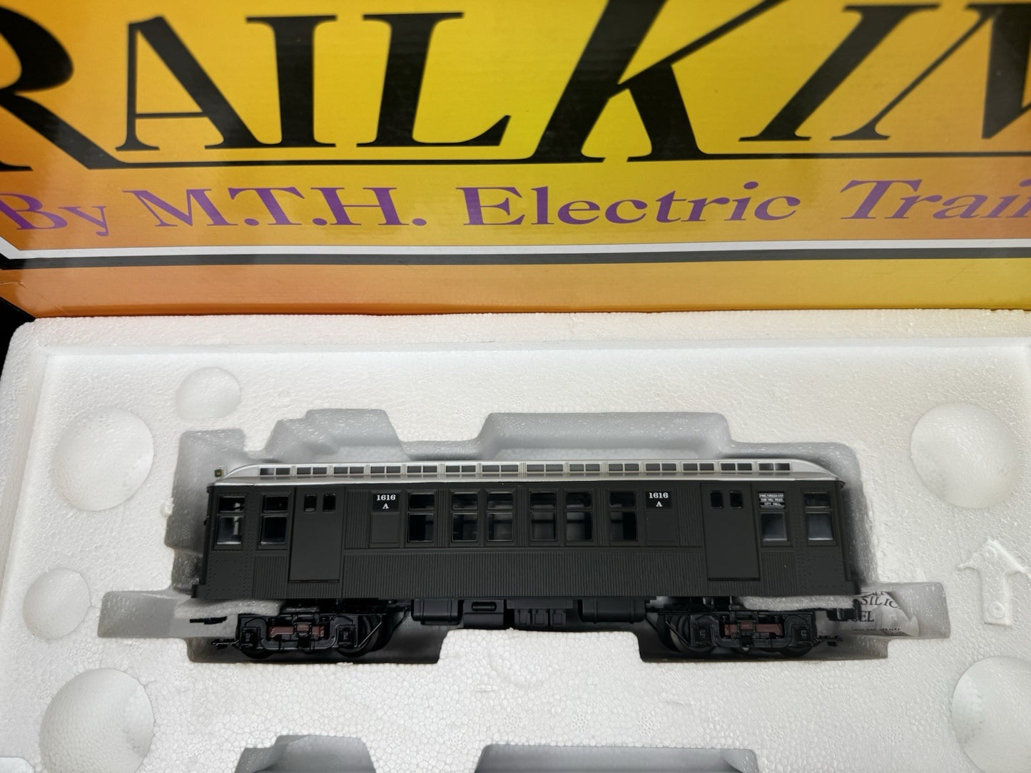 MTH 30-2759-3 New York Transit NYT Q-type green nonpowered subway 3-car set LNIB1