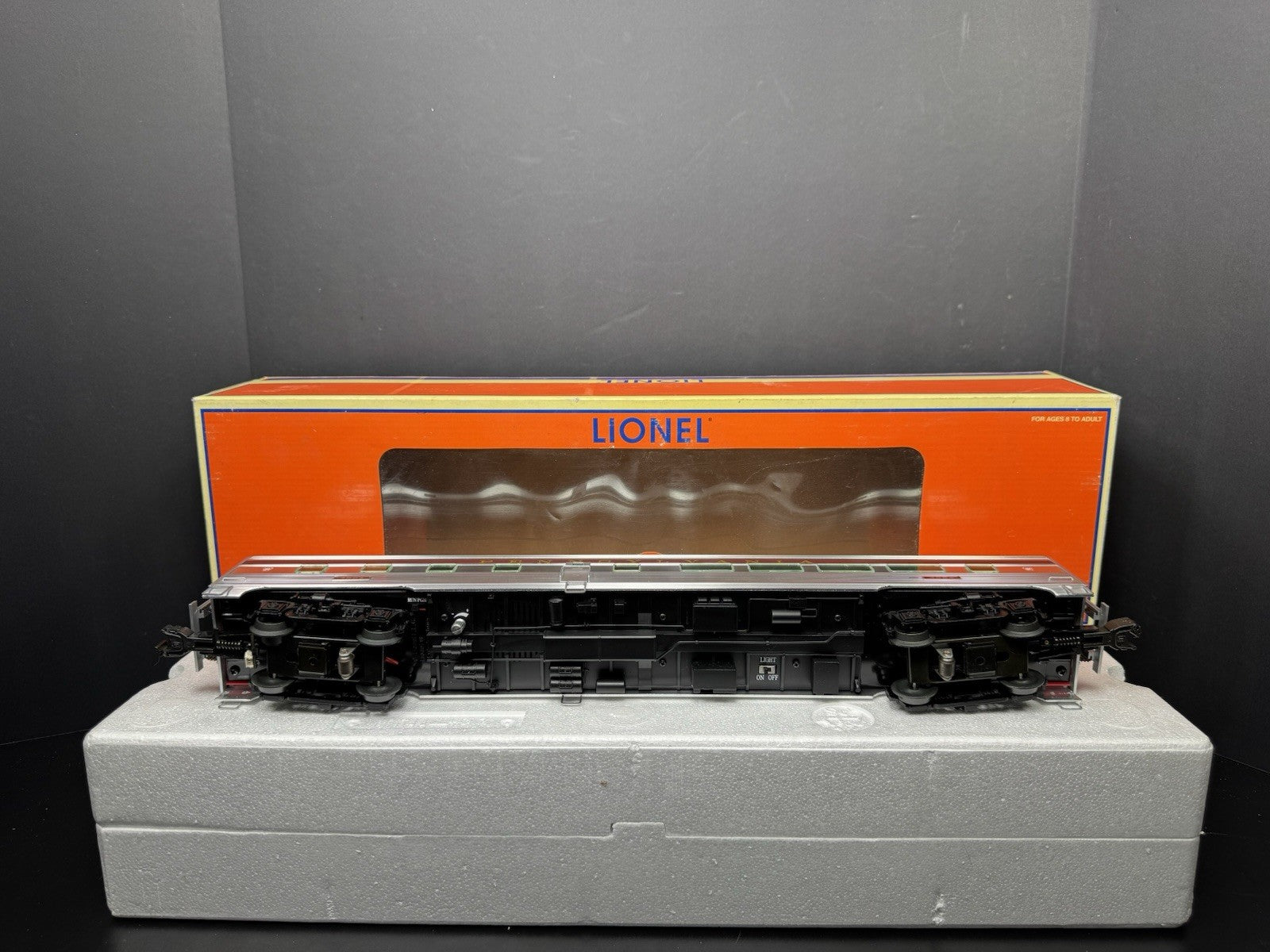 Lionel 6-25458 PRR Congressional 18" aluminum StationSounds diner car #4624 LNIB10