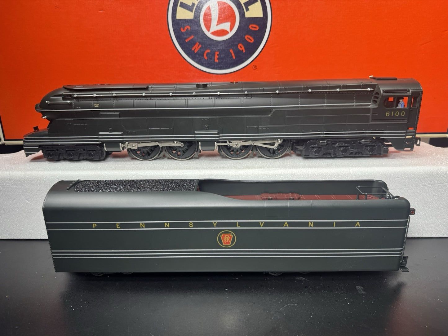 Lionel 6-38024 TMCC Pennsylvania PRR S1 6-4-4-6 Duplex steam engine #6100 EX5