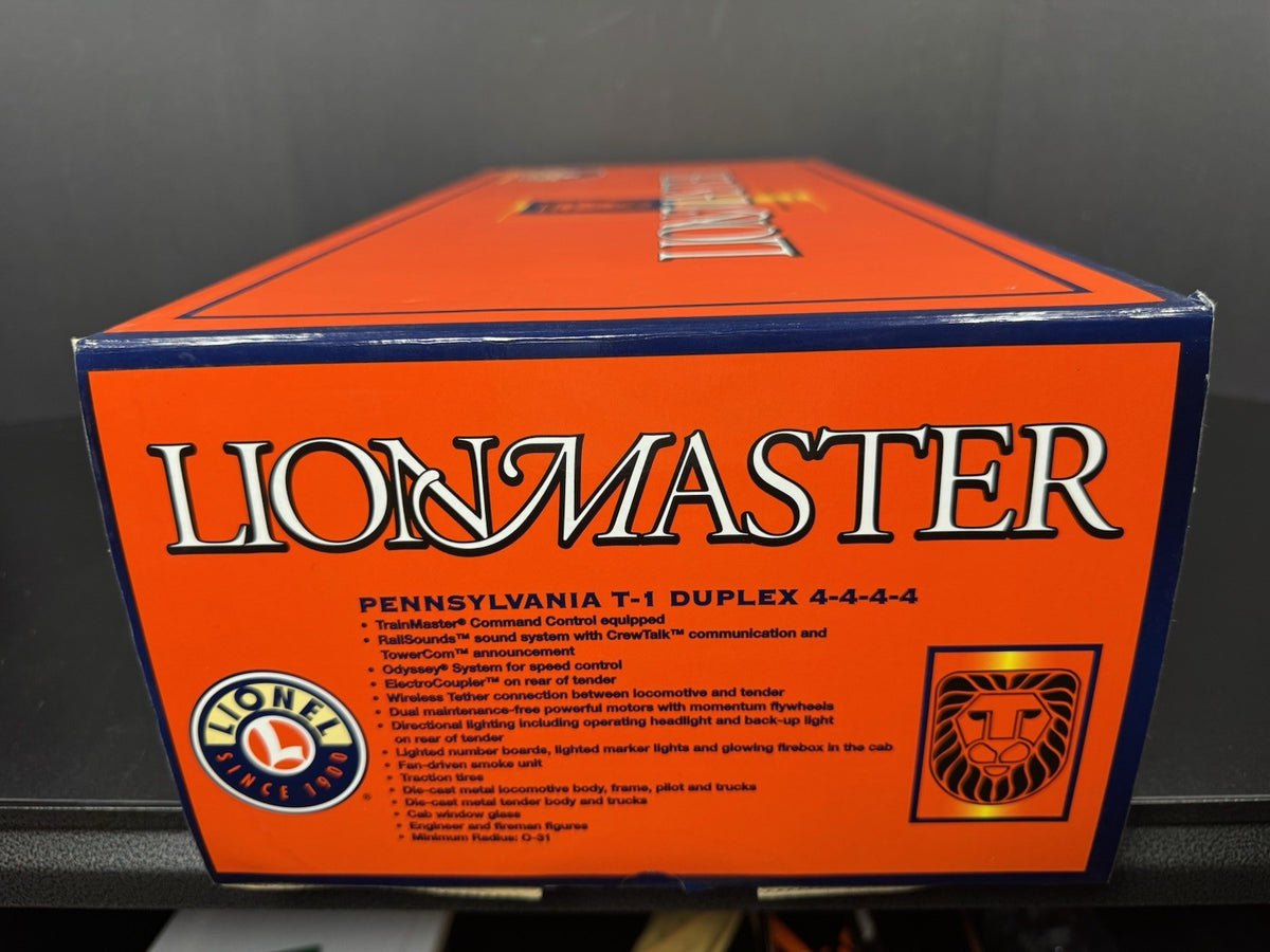Lionel 6-38020 TMCC LionMaster Pennsylvania PRR T-1 Duplex steam engine #5514 EX15