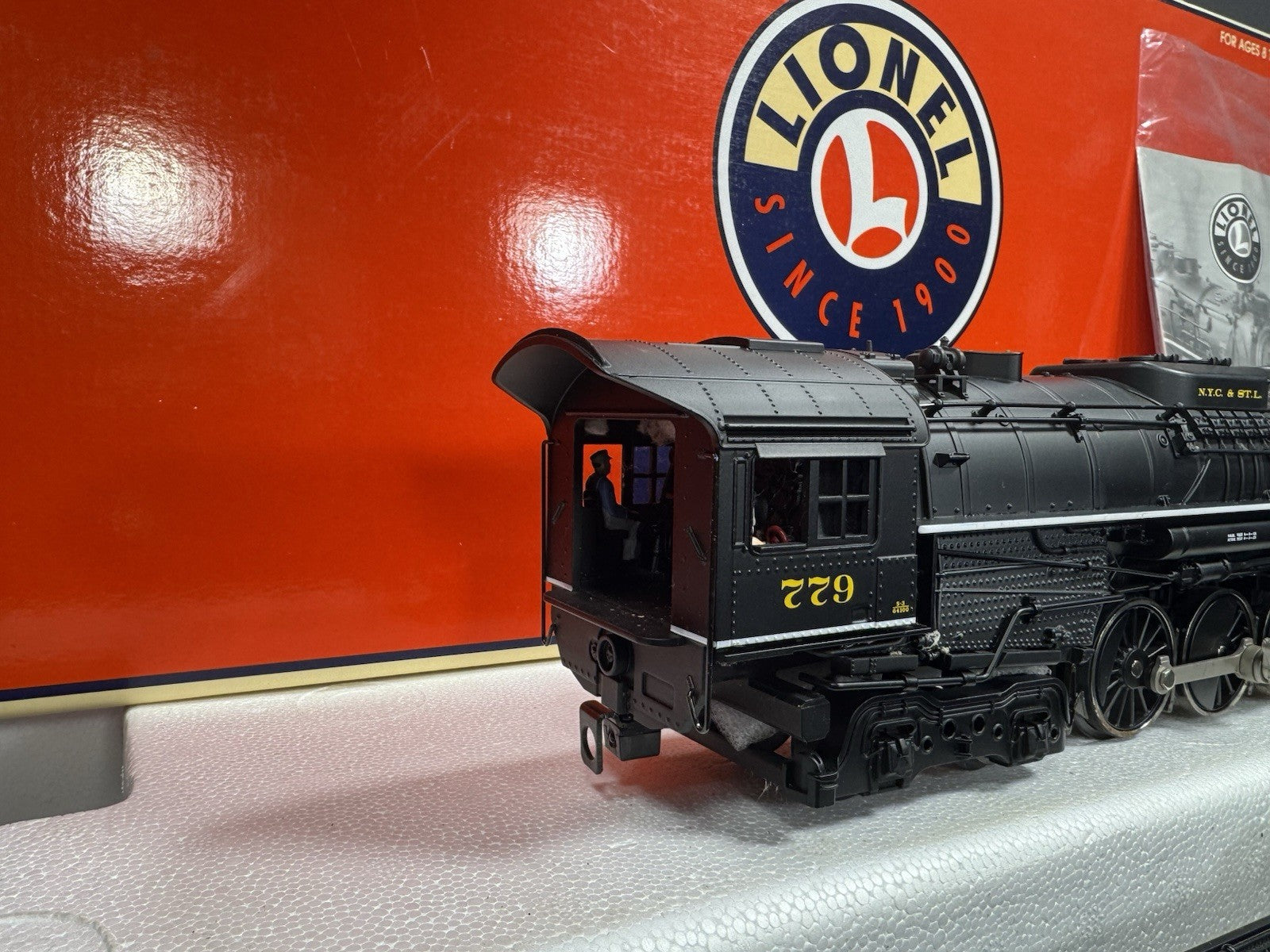 Lionel 638050 TMCC Nickel Plate Road NKP 284 Berkshire steam engine #779 EX8