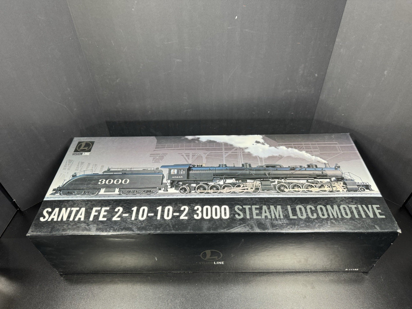 Lionel VISIONLINE 6-11155 Santa Fe 2-10-10-2 steam engine #3000 EX17