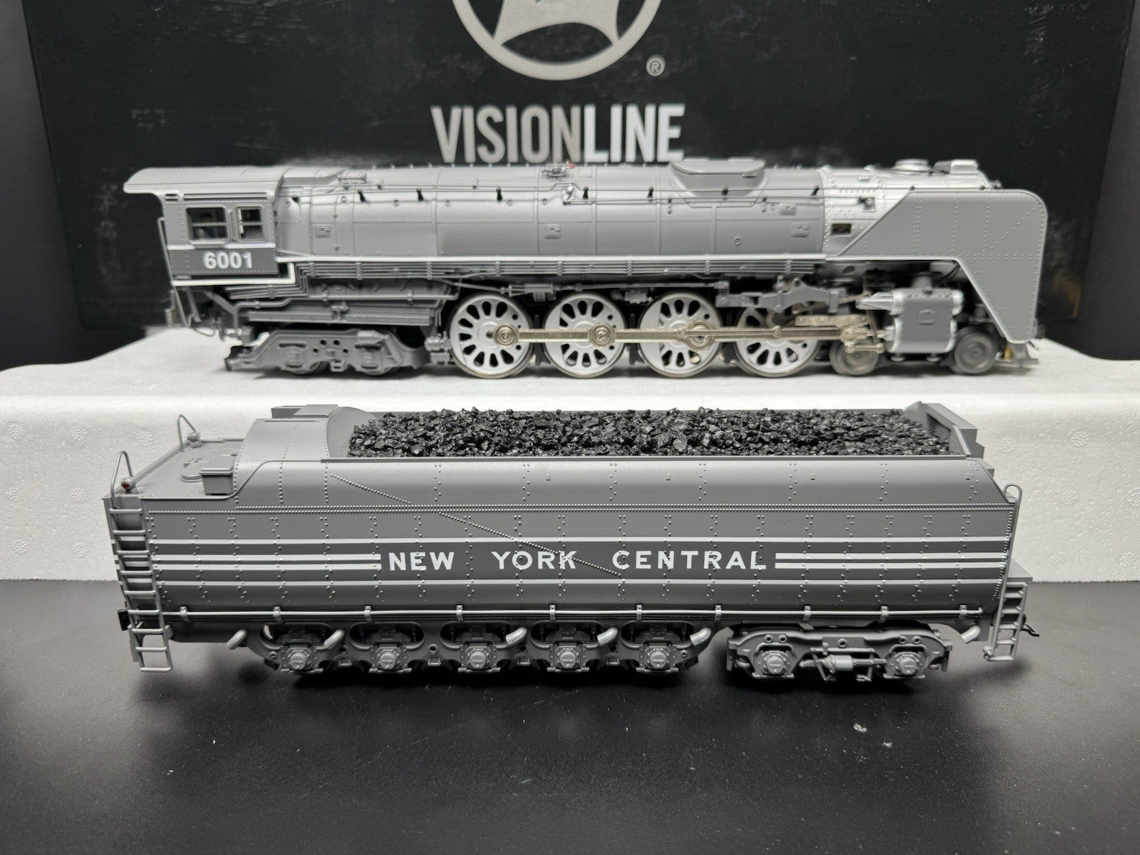 Lionel VISIONLINE 6-85267 New York Central gray Niagara steam engine #6001 LNIB5