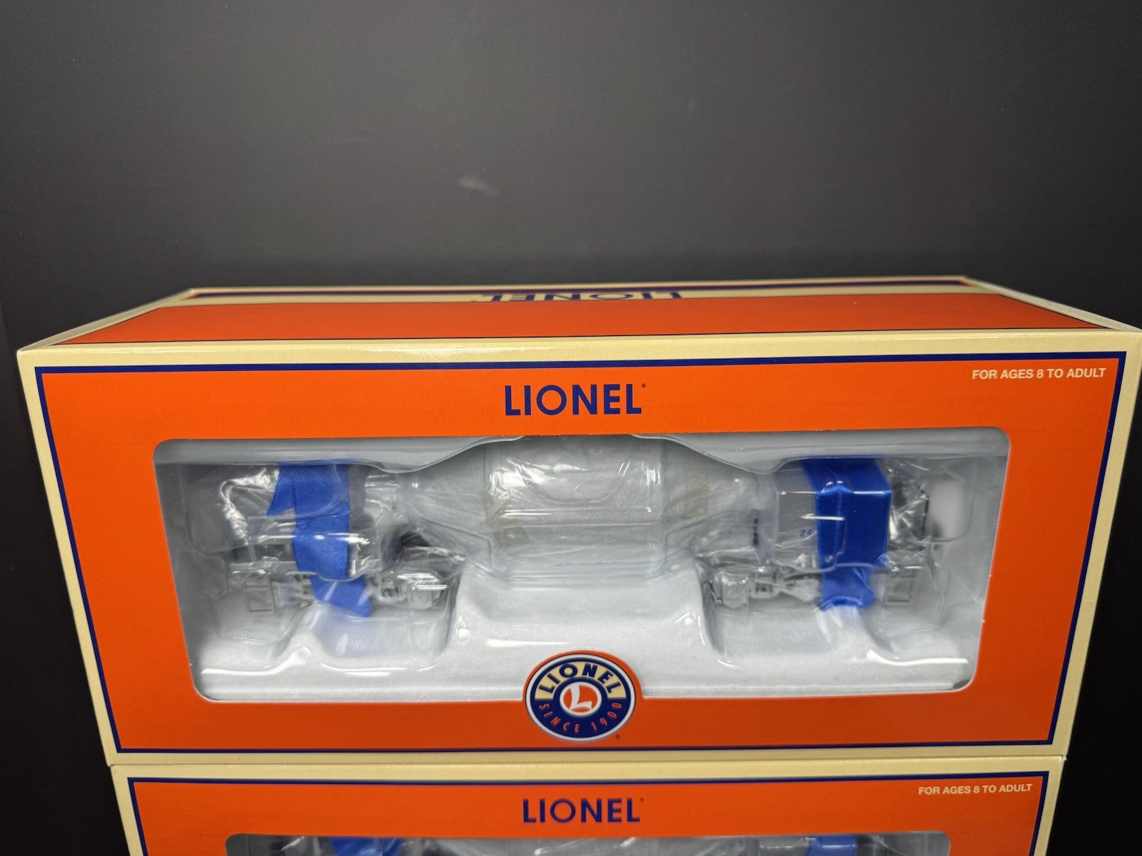 Lionel 6-29469 U.S. Steel hot metal car w flickering load 3-pack NIB1