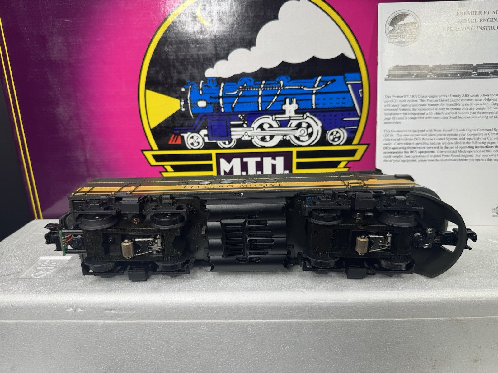 MTH 20-2277-1 Electro Motive Division FT diesel engine ABA set #103 PS2 BCR LNIB9