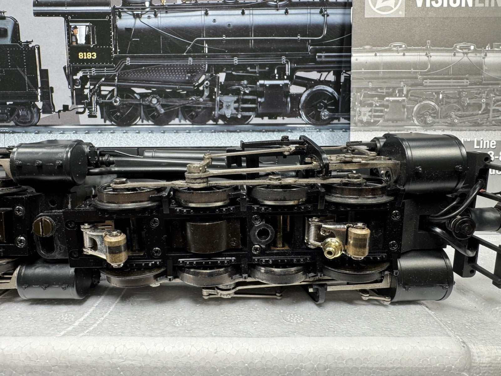 Lionel VISIONLINE 6-11154 Pennsylvania PRR 0-8-8-0 CC2 steam engine #8183 LNIB13