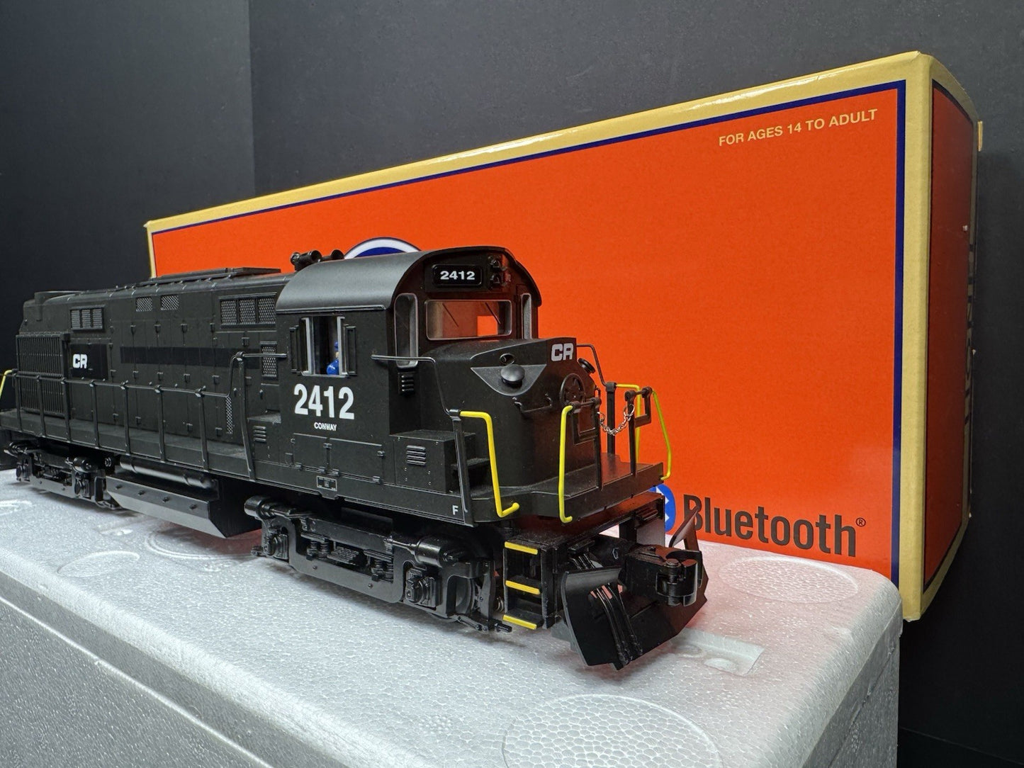 Lionel LEGACY 2233341 Conrail CR RS-27 diesel engine #2412 LNIB9
