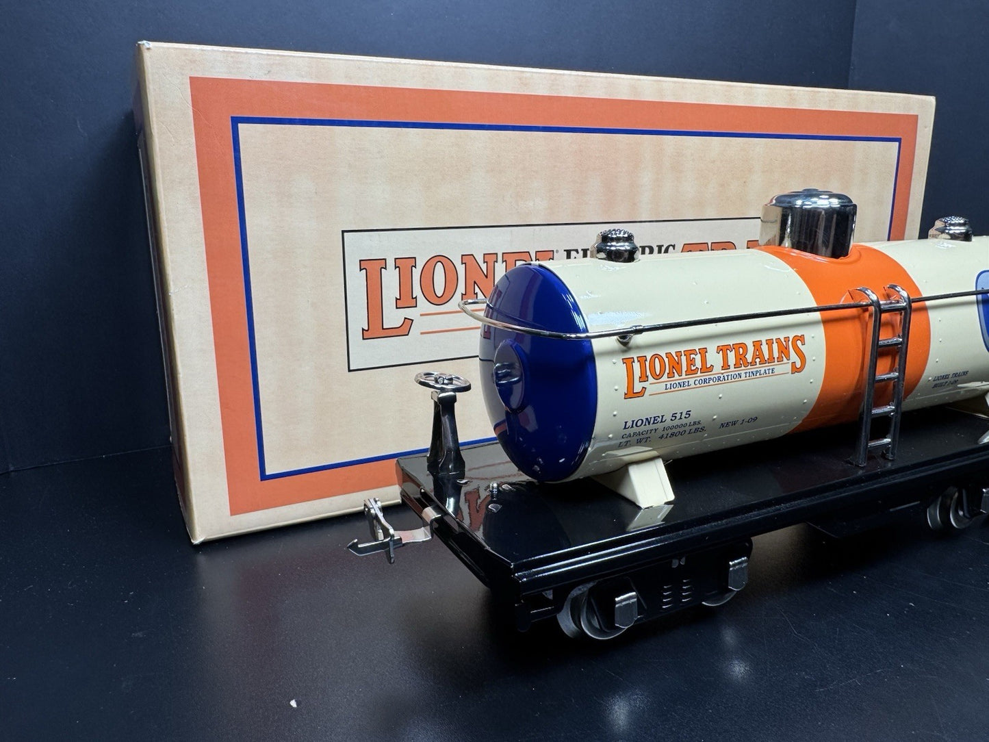 Lionel by MTH 11-30034 Std Gauge MTHRRC #515 tank car LNIB1