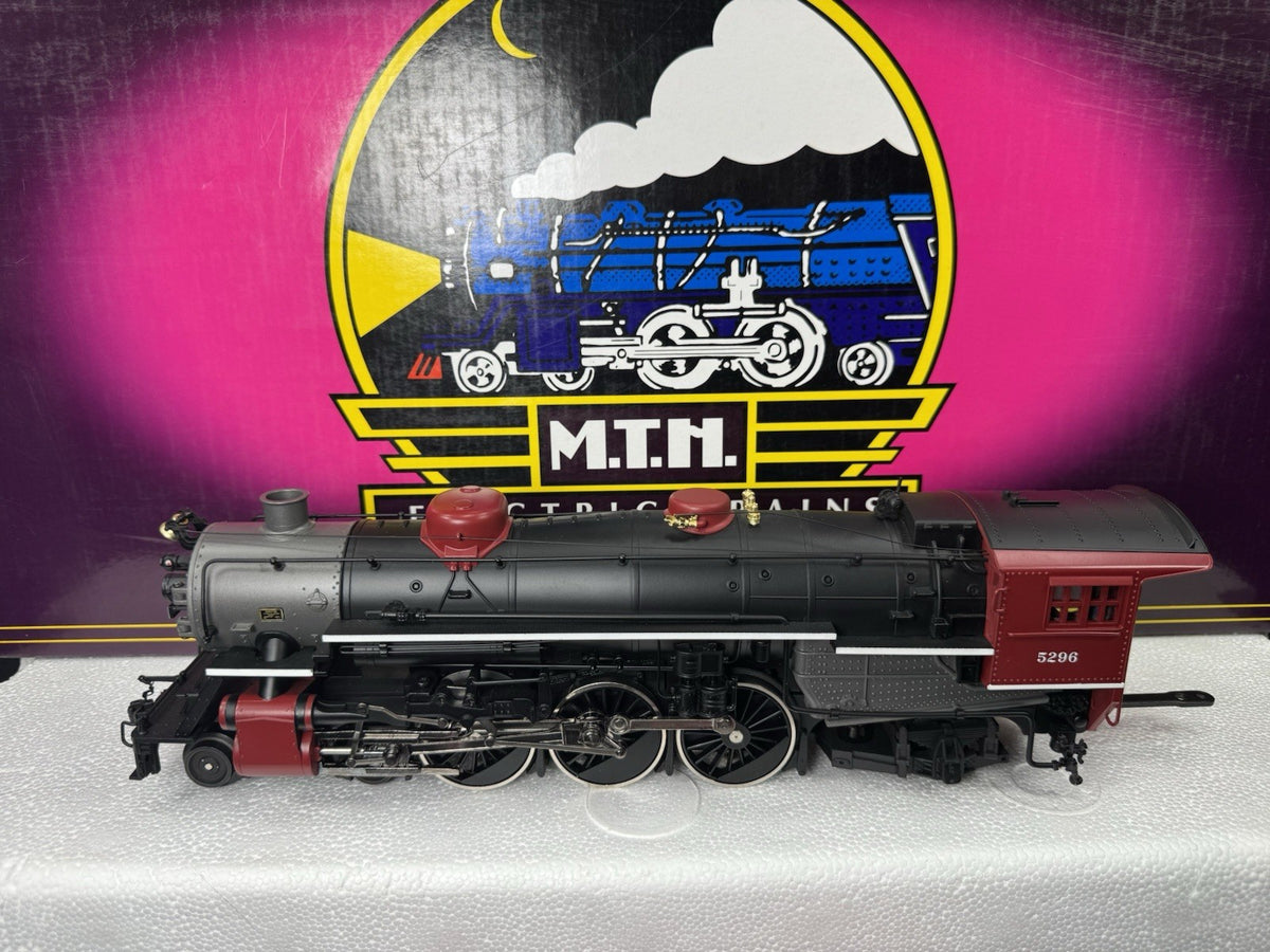 MTH 20-3087-1 GM&O 4-6-2 USRA Heavy Pacific steam engine #5296 PS2 BCR LNIB2