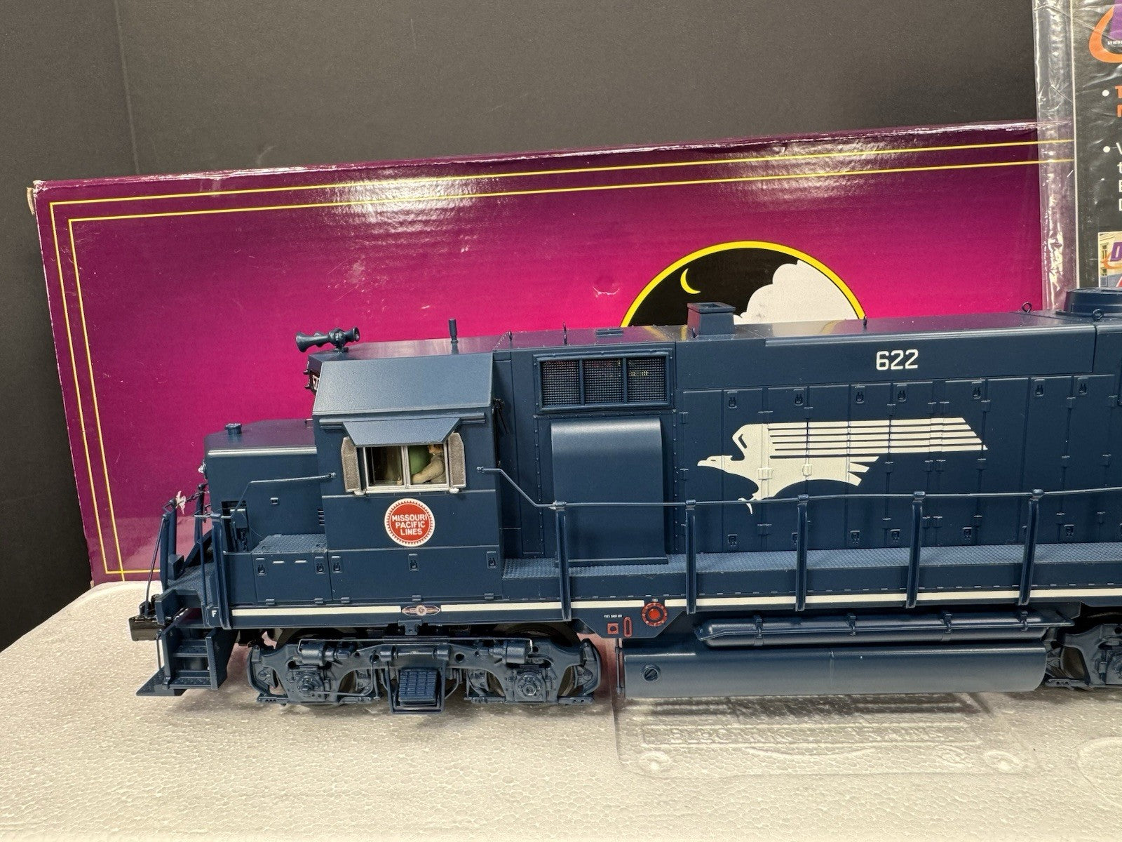 MTH 20-21555-1 Missouri Pacific MoPac GP-35 diesel engine #622 PS 3.0 NIB2