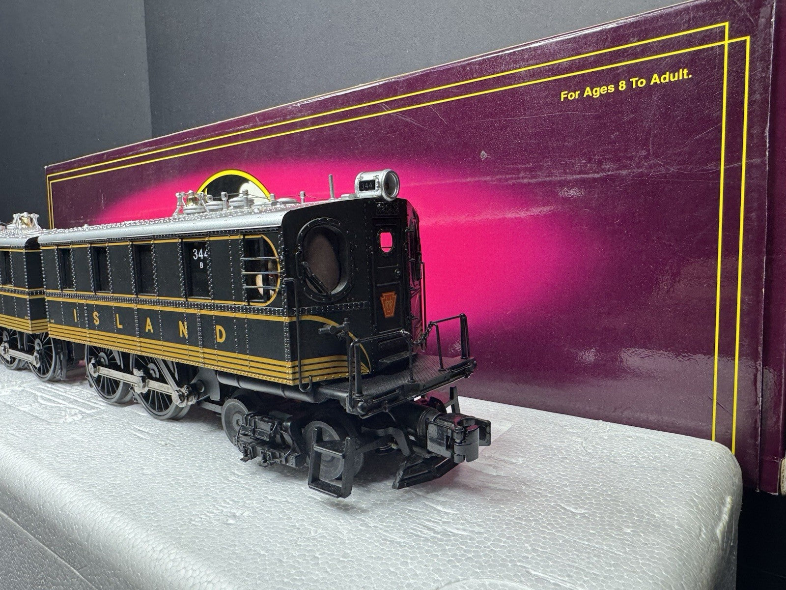 MTH 20-5534-1E Long Island DD-1 electric engine #344A #344B PS2 BCR EX4