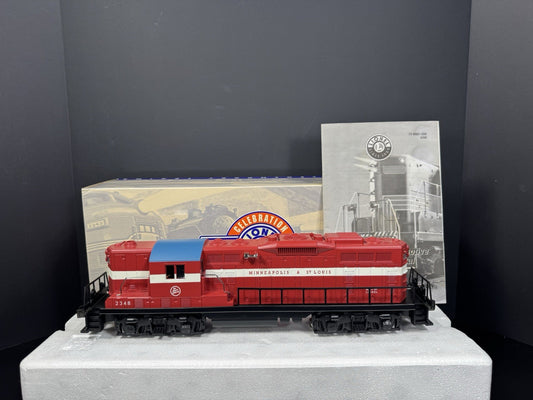 Lionel LEGACY 6-38323 PWC Series M&StL GP-9 diesel engine #2348 LNIB0
