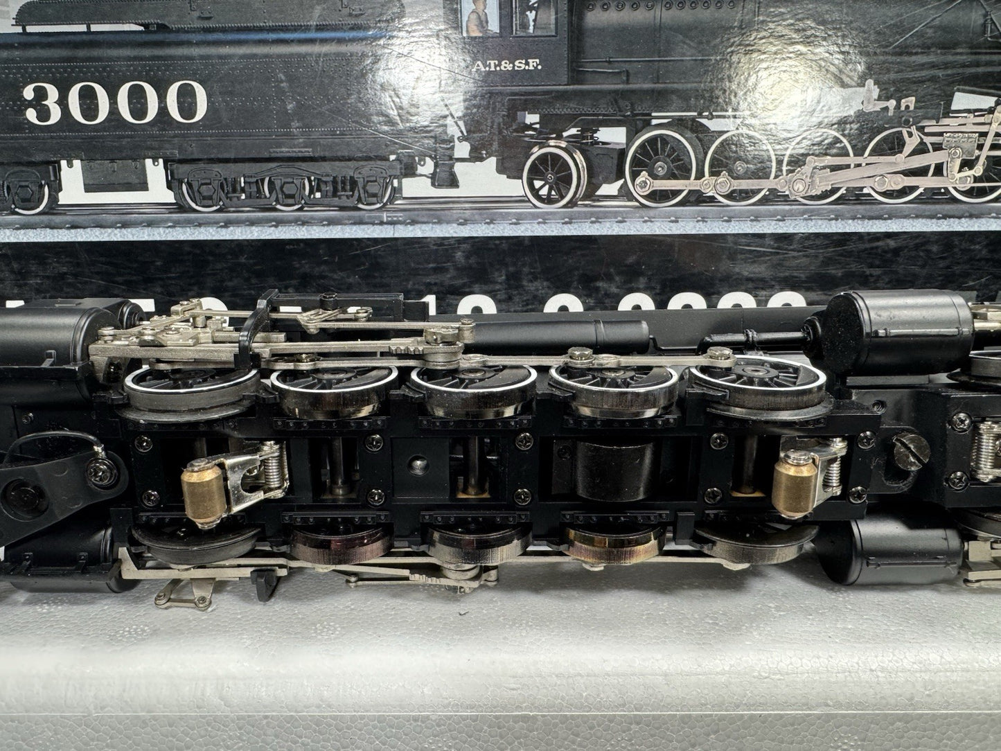 Lionel VISIONLINE 6-11155 Santa Fe 2-10-10-2 steam engine #3000 EX13