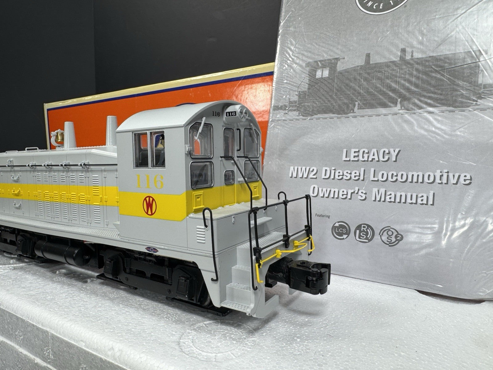 Lionel LEGACY 6-83387 New York Ontario & Western NW2 diesel engine #116 LNIB7
