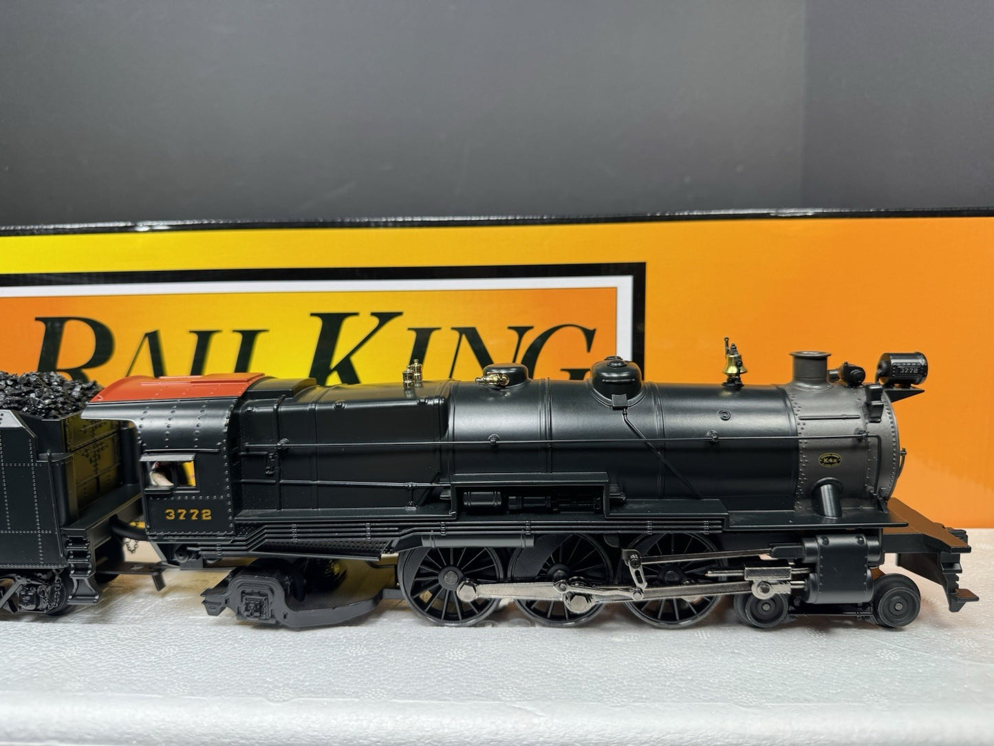 MTH RailKing 30-1550-1E PRR 4-6-2 K-4s Pacific steam engine #3772 PS2 BCR LNIB8