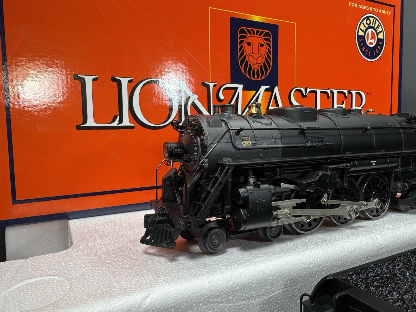 Lionel 6-38086 TMCC Lionmaster Boston & Albany J3a Hudson steam engine #607 LNIB6