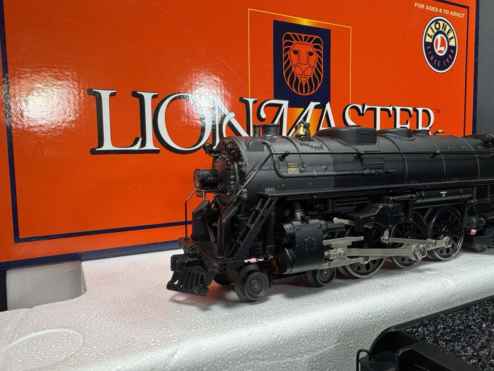 Lionel 6-38086 TMCC Lionmaster Boston & Albany J3a Hudson steam engine #607 LNIB6