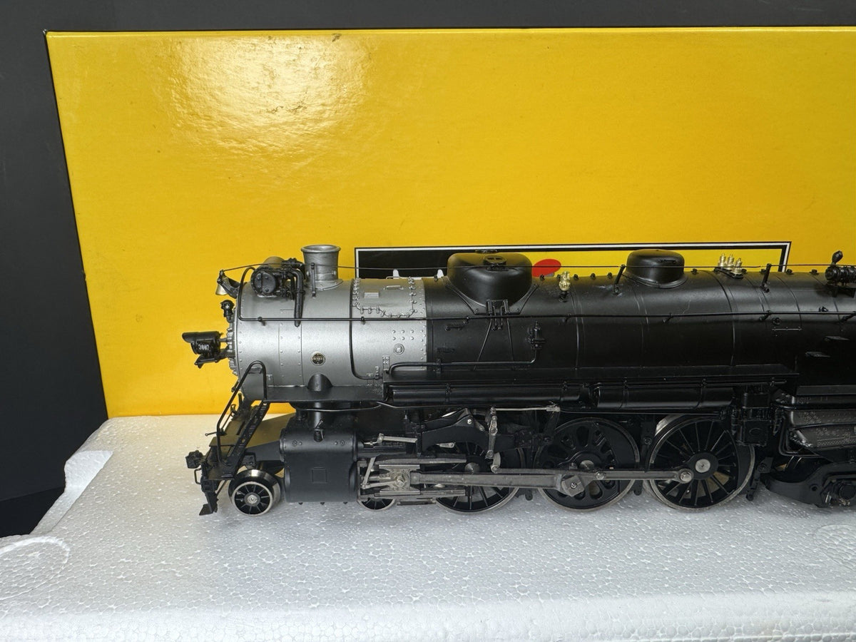 Sunset 3rd Rail 3-rail brass TMCC CB&Q S-4 Hudson steam engine #3007 LNIB2