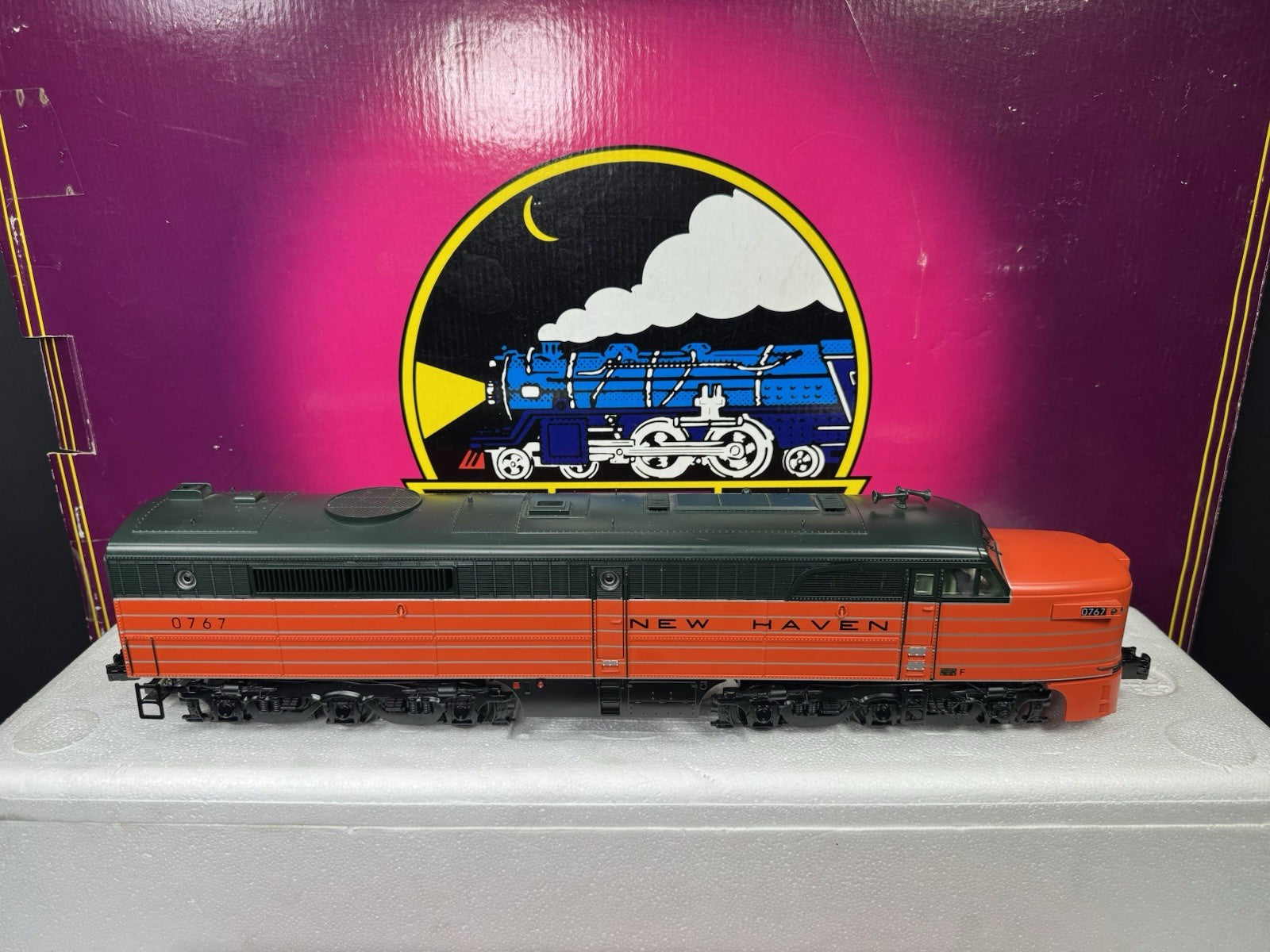 MTH 20-2635-1 New Haven NH Alco PA diesel engine ABA set #0767 PS2 BCR EX8
