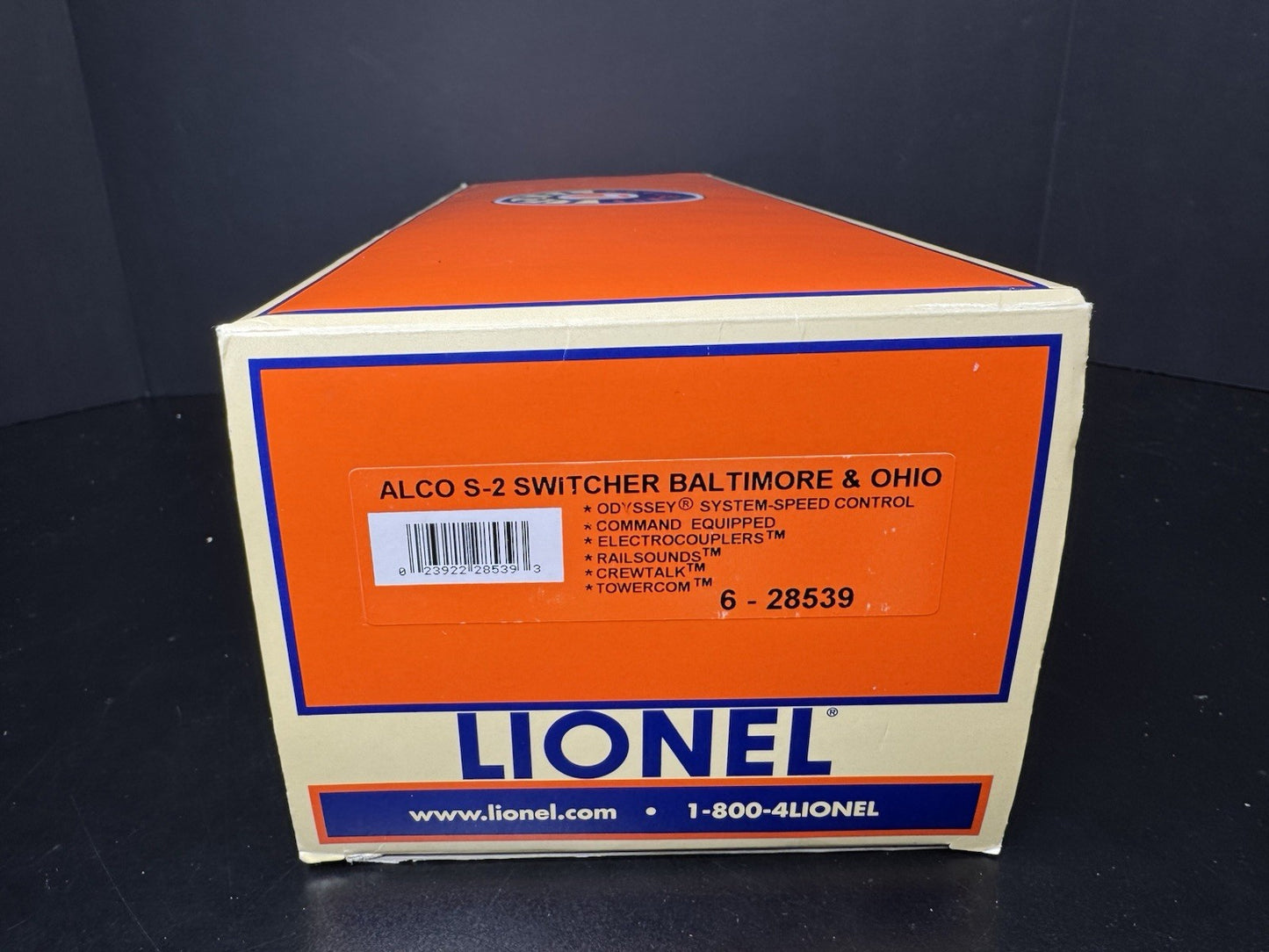 Lionel 6-28539 TMCC Baltimore & Ohio B&O S-2 diesel switcher engine #9045 LNIB13