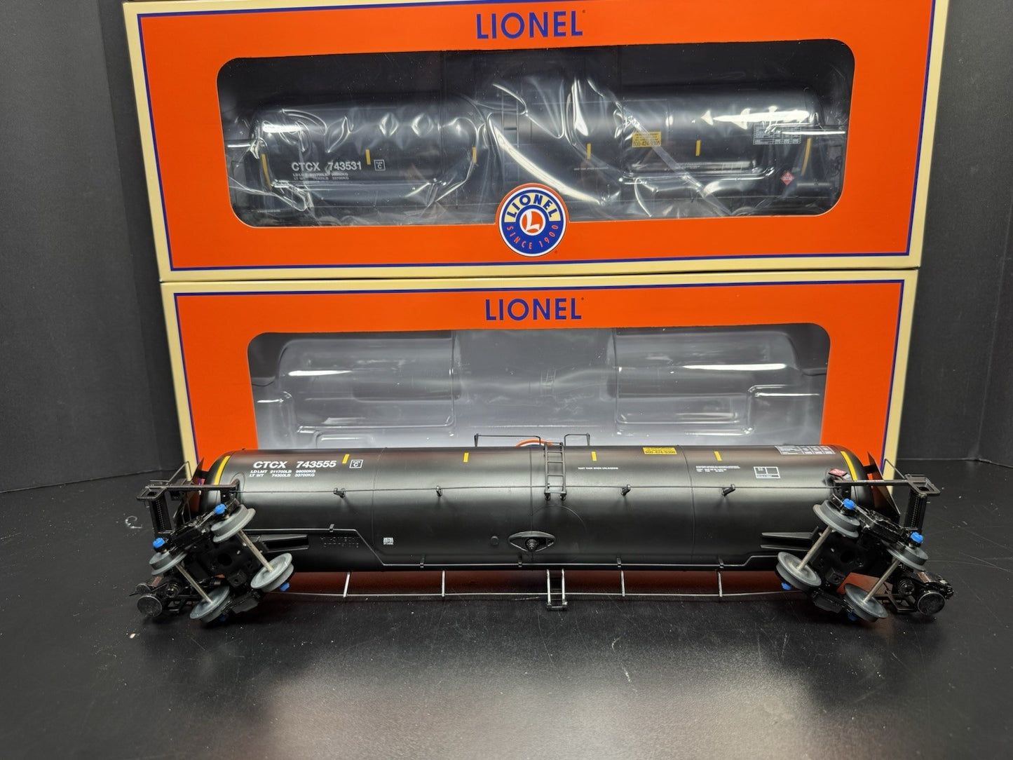 Lionel 1926760 CTXC 30k gallon tank car 3-pack LNIB7