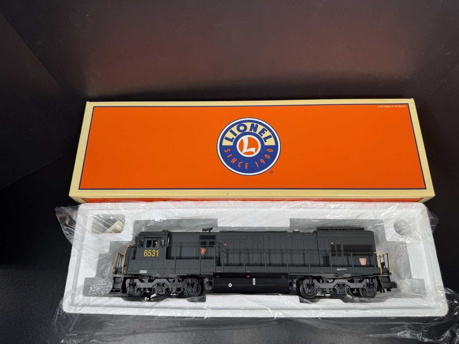 Lionel LEGACY 6-38415 Pennsylvania PRR U28C diesel engine #6531 LNIB13