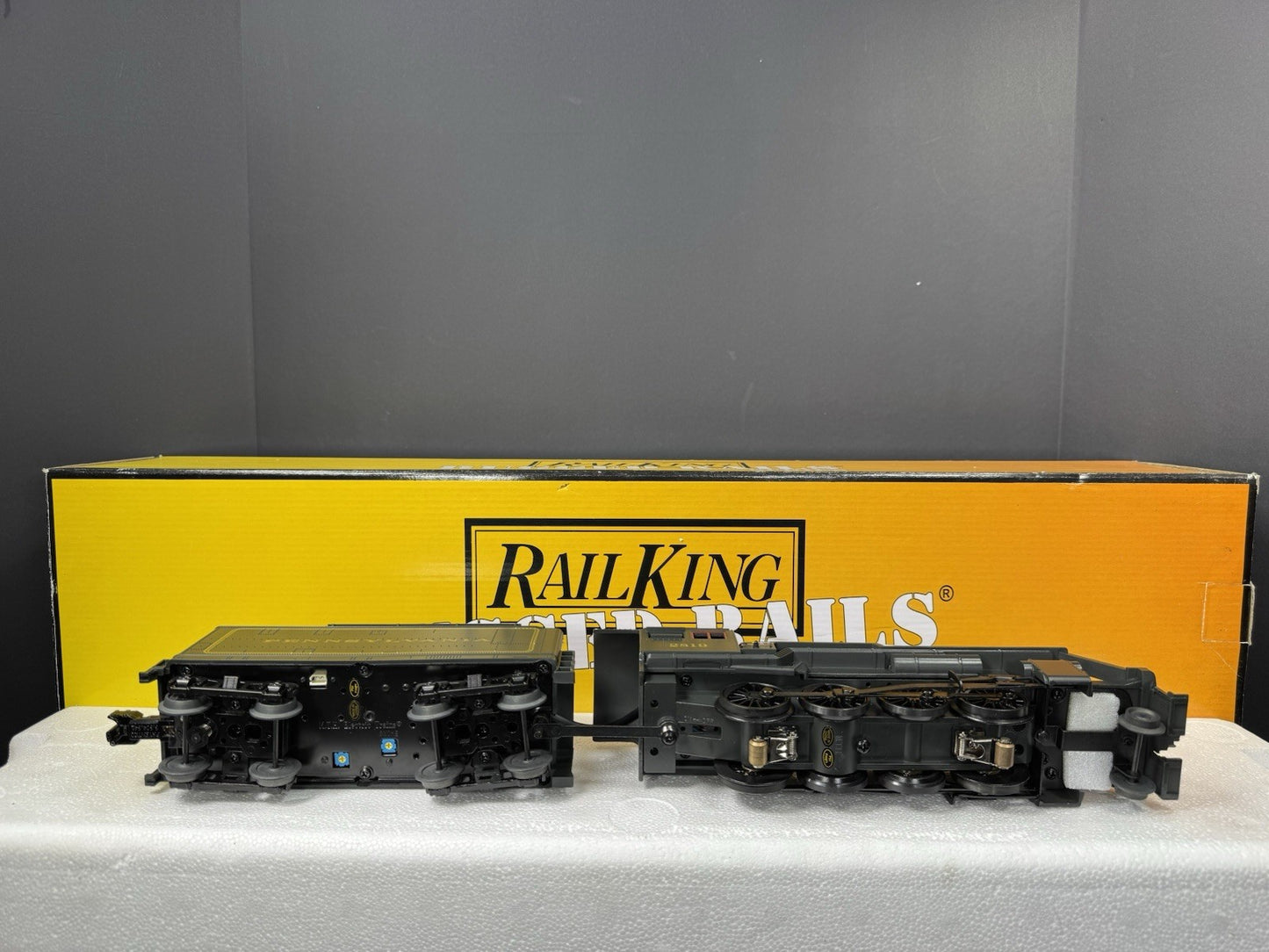 MTH RailKing 30-4136-1E Pennsylvania PRR 2-8-0 steam engine #2819 PS2 BCR LNIB10