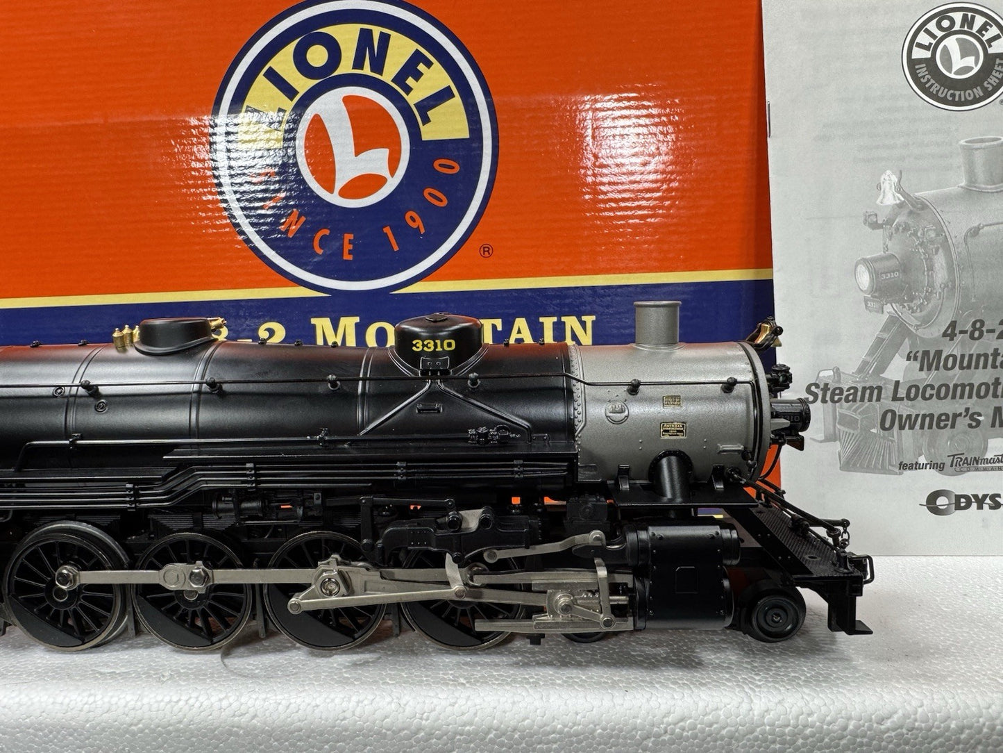 Lionel 6-28058 TMCC NYNH&H New Haven 4-8-2 Mountain steam engine #3310 LNIB9