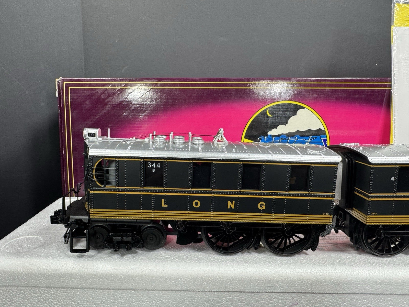 MTH 20-5534-1E Long Island DD-1 electric engine #344 PS2 BCR LNIB7