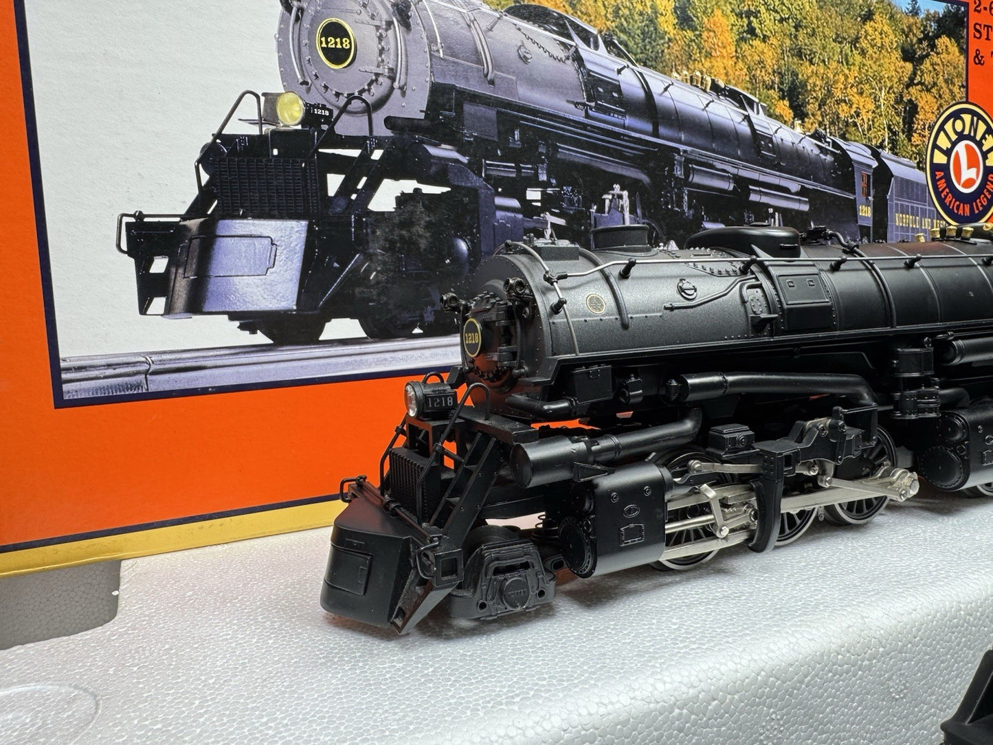 Lionel 6-28052 TMCC Norfolk & Western Class A 2-6-6-4 steam engine #1218 EX1