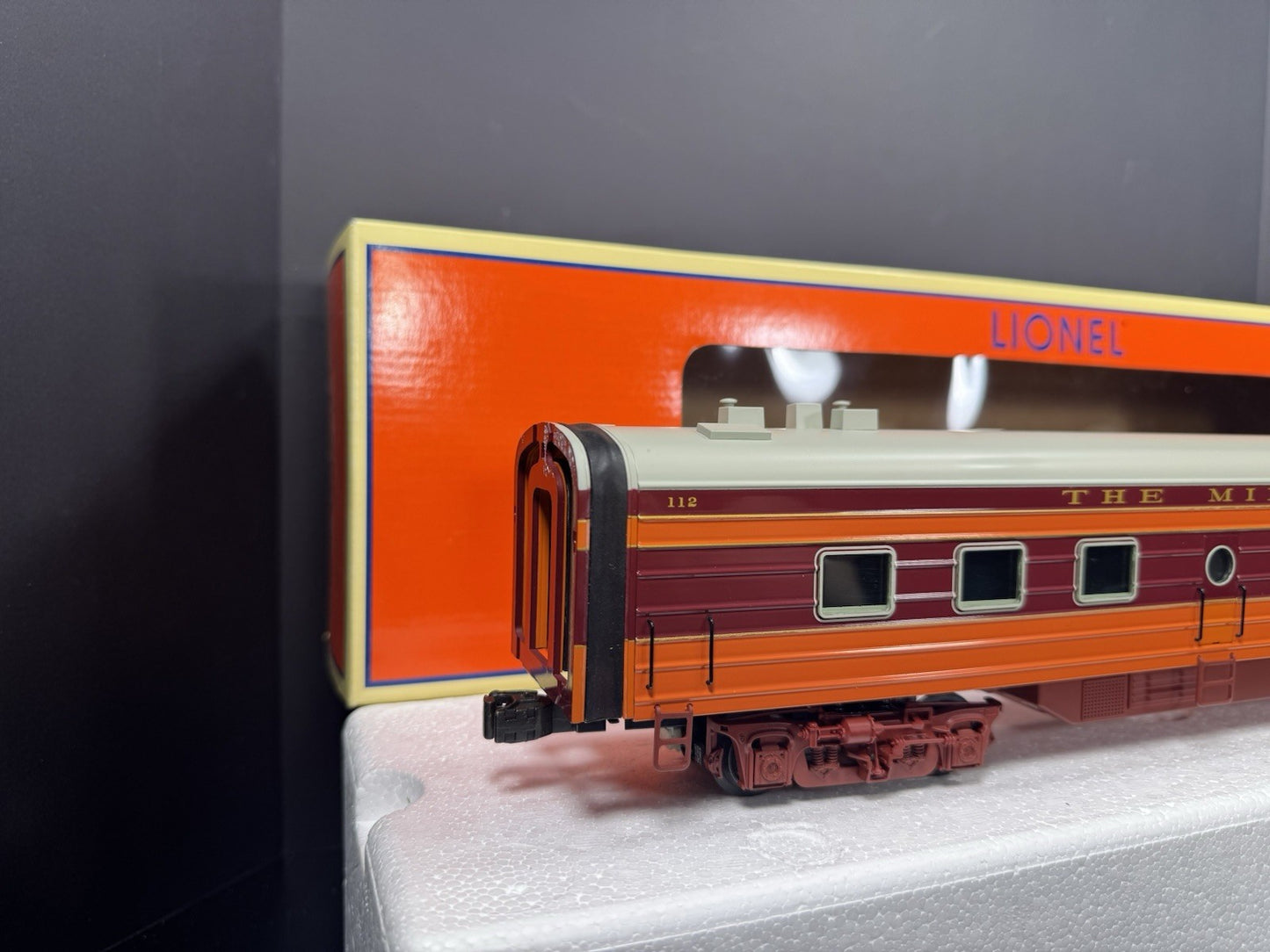 Lionel 6-29199 Milwaukee Road Hiawatha 18" aluminum StationSounds diner car LNIB6