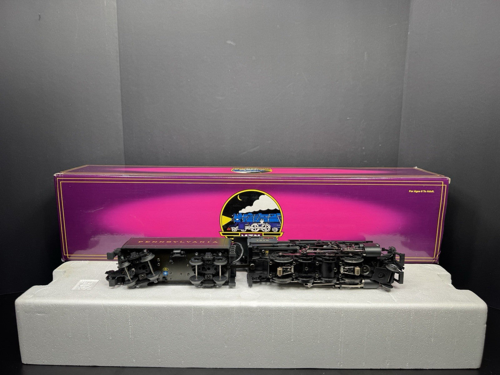MTH 20-3055-1 Pennsylvania PRR H10s Consolidation steam engine #7676 PS2 LNIB10